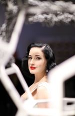 DITA VON TEESE at La Prairie Presents: The Art of Caviar Vernissage Evening in New York 09/06/2017