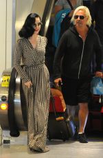 DITA VON TEESE at LAX Airport in Los Angeles 09/16/2017