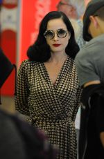 DITA VON TEESE at LAX Airport in Los Angeles 09/16/2017