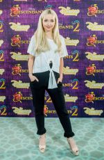 DOVE CAMERON at Descendants 2 Photocall in Amsterdam 09/26/2017