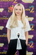 DOVE CAMERON at Descendants 2 Photocall in Amsterdam 09/26/2017