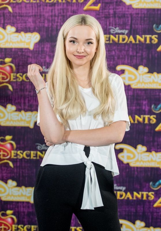 DOVE CAMERON at Descendants 2 Photocall in Amsterdam 09/26/2017