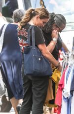 DREA DE MATTEO Out and About in New York 08/31/2017