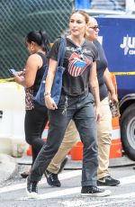 DREA DE MATTEO Out and About in New York 08/31/2017