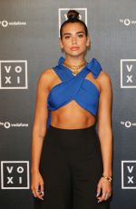 DUA LIPA at Voxi Launch Party in London 08/31/2017