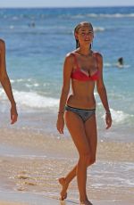 ELIZABETH TURNER in Bikini on the Beach in Hawaii 09/10/2017