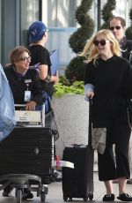 ELLE FANNING Arrives at Toronto Airport 09/08/2017