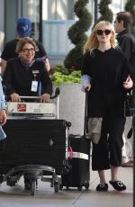 ELLE FANNING Arrives at Toronto Airport 09/08/2017