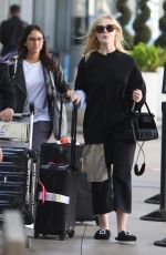 ELLE FANNING Arrives at Toronto Airport 09/08/2017