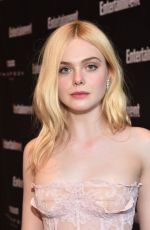 ELLE FANNING at Entertainment Weekly