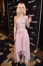 ELLE FANNING at Entertainment Weekly