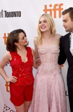 ELLE FANNING at Mary Shelley Premiere at 2017 Toronto International Film Festival 09/09/2017