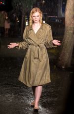 ELLE FANNING Fashes Her Underwear on the Set of Woody Allen Movie in New York 09/27/2017
