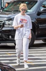 ELLE FANNING Out and About in New York 09/12/2017