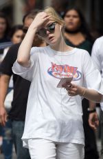 ELLE FANNING Out and About in New York 09/12/2017