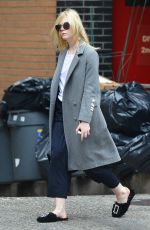 ELLE FANNING Out and About in New York 09/19/2017