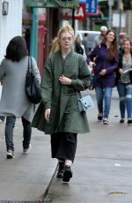ELLE FANNING Out for Lunch in New York 09/03/2017