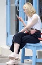 ELLE FANNING Out in New York 09/21/2017