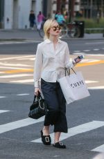 ELLE FANNING Out Shopping in New York 09/11/2017
