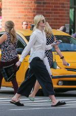 ELLE FANNING Out Shopping in New York 09/11/2017
