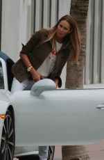 ELLE MACPHERSON Out and About in Miami 09/22/2017