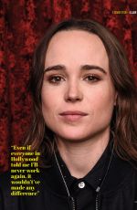 ELLEN PAGE in Diva Magazine, October 2017