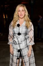 ELLIE GOULDING at Emporio Armani Fashion Show at London Fashion Week 09/17/2017
