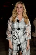ELLIE GOULDING at Emporio Armani Fashion Show at London Fashion Week 09/17/2017