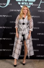 ELLIE GOULDING at Emporio Armani Fashion Show at London Fashion Week 09/17/2017