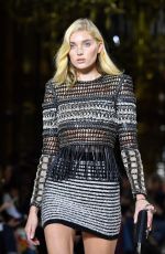 ELSA HOSK at Balmain Fashion Show in Paris 09/28/2017