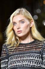 ELSA HOSK at Balmain Fashion Show in Paris 09/28/2017