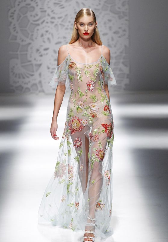 ELSA HOSK at Blumarine Fashion Show at Milan Fashion Week