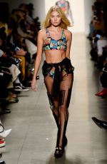 ELSA HOSK at Jeremy Scott Runway Show in New York 09/07/2017