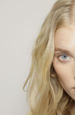 ELSA HOSK at Jeremy Scott Runway Show in New York 09/07/2017