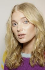 ELSA HOSK at Jeremy Scott Runway Show in New York 09/07/2017