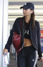 EMILY RATAJKOWSKI at Los Angeles International Airport 09/11/2017