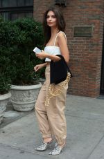 EMILY RATAJKOWSKI Out and About in New York 09/13/2017