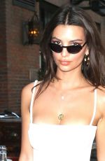 EMILY RATAJKOWSKI Out and About in New York 09/13/2017
