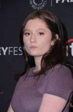 EMMA KENNEY at Paleyfest Fall Preview Presents Shameless in Beverly Hills 09/06/2017