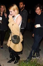 EMMA ROBERTS Arrives at Harry Styles Concert in Los Angeles 09/21/2017