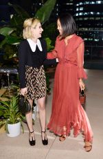 EMMA ROBERTS at Chloe x Moca Dinner in Los Angeles 09/19/2017