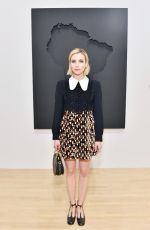 EMMA ROBERTS at Chloe x Moca Dinner in Los Angeles 09/19/2017