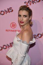EMMA ROBERTS at Refinery29 Third Annual 29rooms: Turn It Into Art Event in Brooklyn 09/07/2017