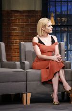 EMMA ROBERTS on Late Night with Seth Meyers in New York 09/12/2017