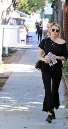 EMMA ROBERTS Out in Los Angeles 09/22/2017