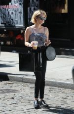 EMMA ROBERTS Out Shopping in New York 09/11/2017