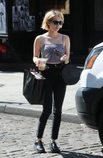 EMMA ROBERTS Out Shopping in New York 09/11/2017