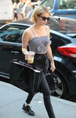 EMMA ROBERTS Out Shopping in New York 09/11/2017
