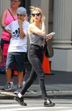EMMA ROBERTS Out Shopping in New York 09/11/2017