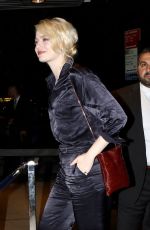 EMMA STONE Arrives at SVA Theater in New York 09/19/2017